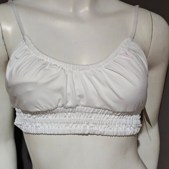 Becca Color Code Smocked Cami Bikini Top - Picture 2 of 10